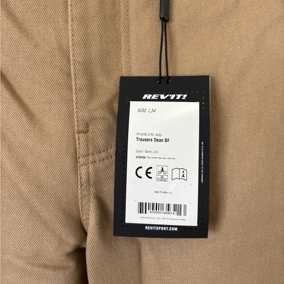 Rev’it! Dean SF Motorcycle Pants – Sand – Multiple Sizes – NWT - Picture 4 of 11